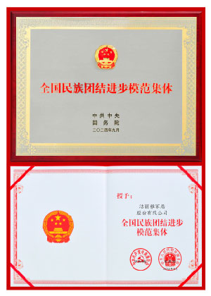 民族團(tuán)結(jié)進(jìn)步模范集體